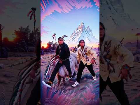 Respect to the Indigenous Bboys! @officialtaboo  & @NotoriousCree  A.I Edit: @jboogx.creative