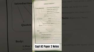 Capf AC Paper 2 Notes #capfac2024 #capfpaper2 #capfacpaper2