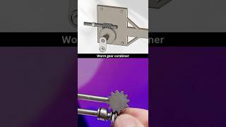 Worm Gear Mechanical Principle ✅ #cadcam #mechanicalengineer #caddesign #solidworks3d #gear #3dcad