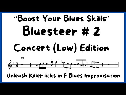 "Bluesteer's 2nd Guide to F Blues Improvisation: Master Killer Licks and Unleash Your Inner Blues"