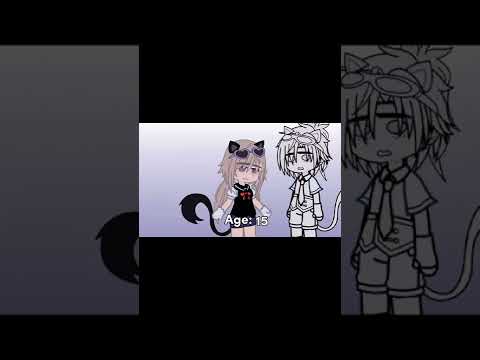 selecting age:??? || Gacha club || TikTok trend [credits: TikTok]