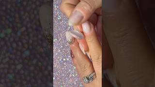 EASY Dip powder REMOVAL | Peel Off Base #nails #asmr #nailart #nailtutorial #unhas #manicure #trend