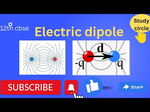 #electricdipole#class12#chapter1#electric charge and electric field in hindi