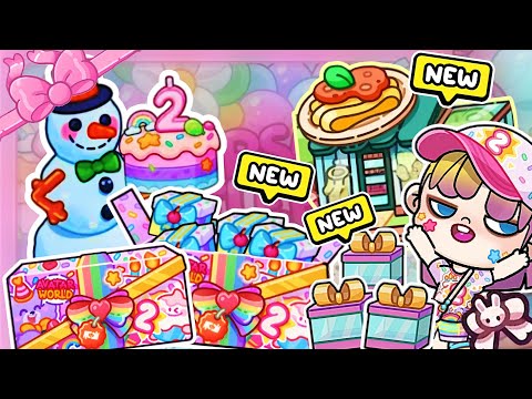 New Restaurant + Day 2 Free Gift 🎁✨ in Avatar world anniversary❤️