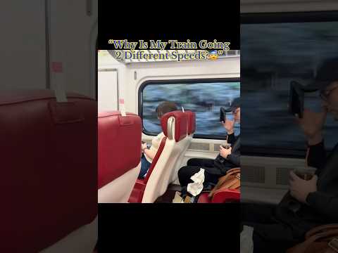 “Why Is My Train Going 2 Different Speeds? 😨” #interesting