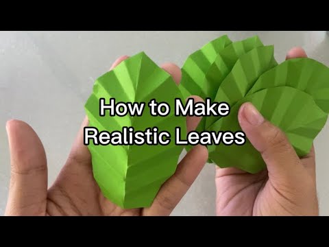 Realistic Leaves Tutorial | Super Easy