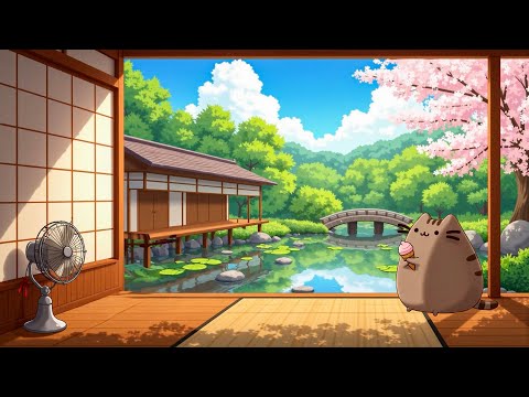 Poo's Peaceful Afternoon 📚 Soft Lofi Vibes for Chill & Study 🌞 Relaxing Lofi for Calm Summer
