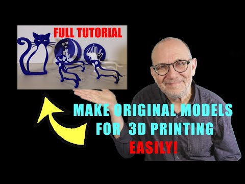 Make Original Models for 3D Printing With Almost 0 Knowledge