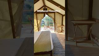 Experience Glamping at Wildhaven Yosemite! #glamping #yosemitevalley #naturegetaway
