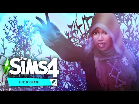Career Game Play + Having Grim's Babies 💀 The Sims 4 Life & Death Early Access 💀 No Commentary
