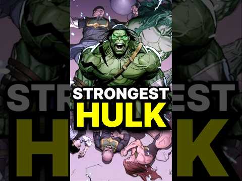 Which is the strongest Hulk ? #hulk #marvel #mcu #filmirishabh