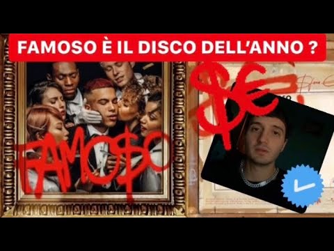 FAMOSO - SFERA EBBASTA (CONSIDERAZIONI, COMMENTIAMOLO INSIEME)