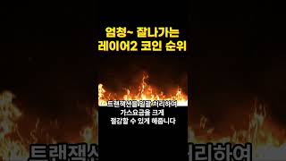 레이어2 코인 시총기준 순위 #옵티미즘코인 #이뮤터블코인 #아비트럼 #스택스 #폴리곤