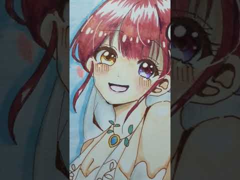 ブライダルドリーム / マリン船長30分で描いてみた！#ホロライブ #宝鐘マリン#マリンのお宝