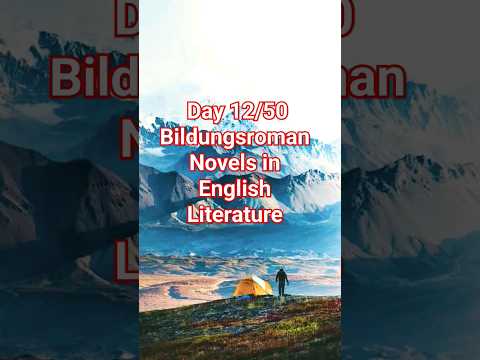 Day 12/50 Bildungsroman Novels in English Literature # The Magic Mountain