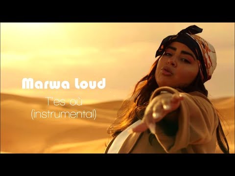 Marwa Loud - T'es Où (Instrumental / Karaoke + lyrics)