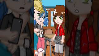 Lila's Attempt at Outsmarting Marinette 😂 | Miraculous Ladybug MLB |  #shorts #gacha #meme #funny