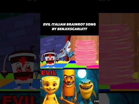 Evil Italian Brainrot Song Animated Video (Evil Tralalero Tralala Song)