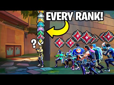 Iron to Radiant VS 9 Immortals! – Can Any Rank Survive?