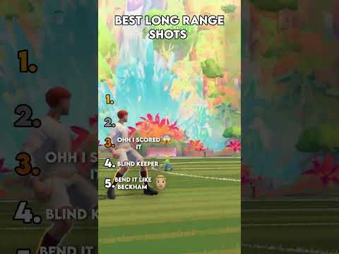 Best Rematch Top 5 Long Range Shots #bluelock #fifa #gaming #football #soccer #rematch