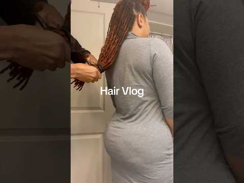 New season new vibes ✂️✨ Watch as I transform my locs with a cut and bold color. #locs