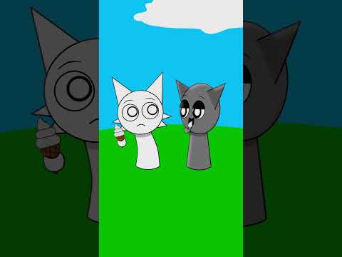 Sprunki bird ice cream Wenda and Gray