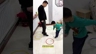 親子互動遊戲 聽指令搶彩圈 鍛鍊孩子反應能力、色彩分辨力 ，快陪孩子玩起來吧！ #亲子 #亲子教育 #育儿  #科学小实验