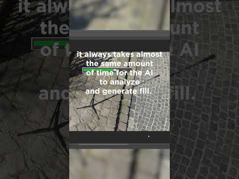 How to use Photoshop Generative Fill in 360 Photo Nadir Correction | Gaba_VR