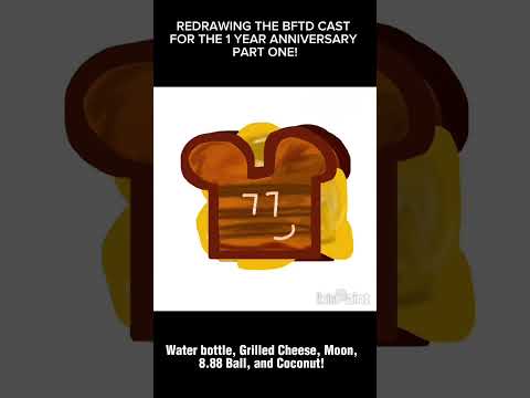REDRAWING THE BFTD CAST PART 1! #bfdi #shorts #viral #fyp #art #ibispaint #redraw #osc #objectshows