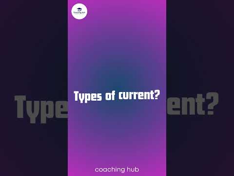 Coaching hub - Electric current #coachinghub #electicity #electriccurrent #science