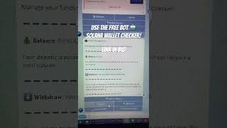 $SWC | Solana Wallet Checker | Free to use | Find Winrate Wallets For Copy Trading. @swc_trading_bot
