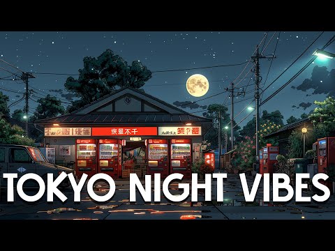LoFi Drenched in Rain🔥Tokyo Night Vibes 🌃 Lo fi Beats To Sleep, Relax  [lofi hiphop mix]