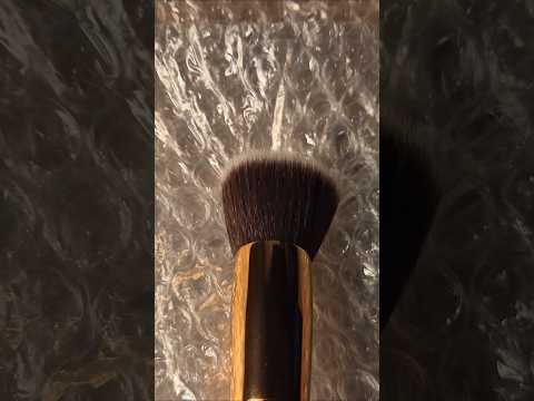 ASMR Very Tingly Bubble Wrap And Brush 😌 #asmrsounds #asmr #bubblewrap