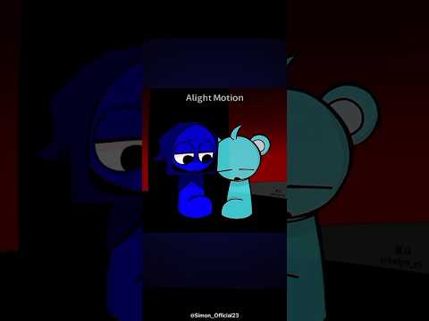 Sprunki sad moments || #sprunki #animation #sad #art #fyp #short #edit #alightmotion #capcut #cry