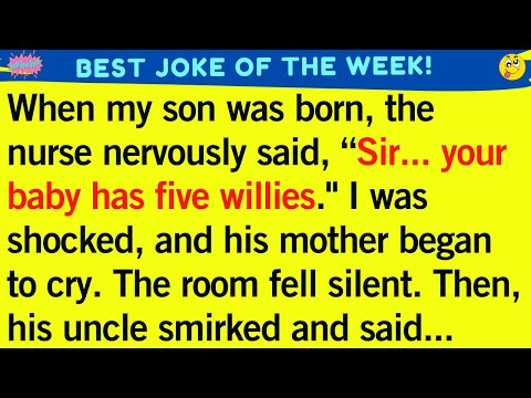 JOKE OF THE DAY! - Funniest Birth Announcement Ever – Wait for the Punchline! 👀😂 | Funny Jokes