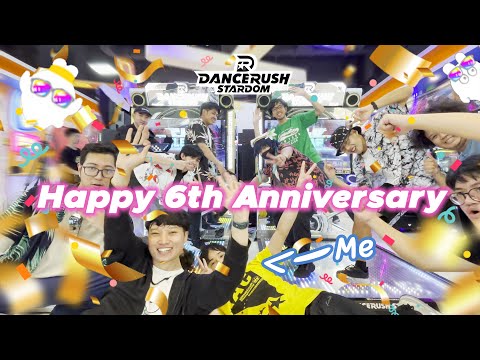 ✨ HAPPY 6th Anniversary to #DANCERUSH_STARDOM !!! ✨ [ Party Jumpin' / KO3 ]