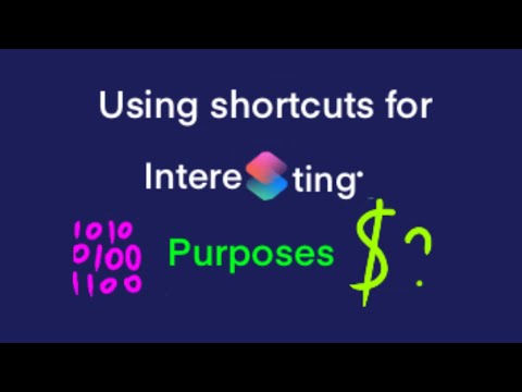 using Shortcuts in unexpected ways (Random Item Generator)