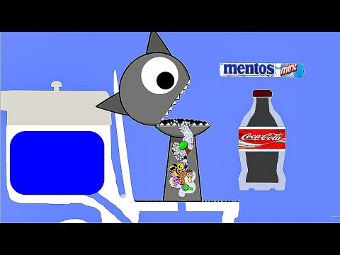 Gray Incredibox Sprunki VS Cola VS Mentos