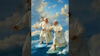 Pepe Francis and Pope John Paul II ❤️ #jesus #love #god #jesuschrist
