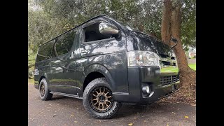 4WD Hiace SUper GL "Black Betty" has arrived. www.EdwardLees.com.au s/n 6363 @ www.EdwardLees.com.au