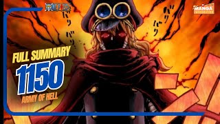 ONE PIECE 1150 FULL SUMMARY - ARMY OF HELL