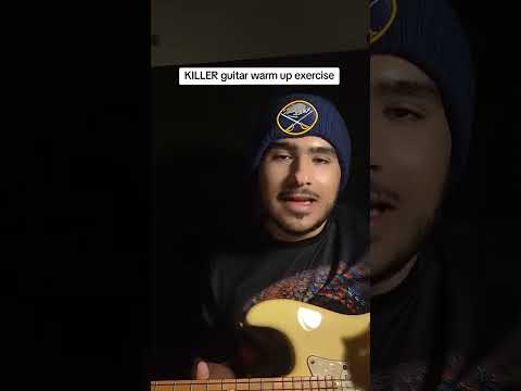 KILLER guitar warmup exercise PART 2 #guitar #guitarartist