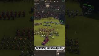 Diplomacy is Not an Option Gameplay   #diplomacyisnotanoption #rts #strategygame