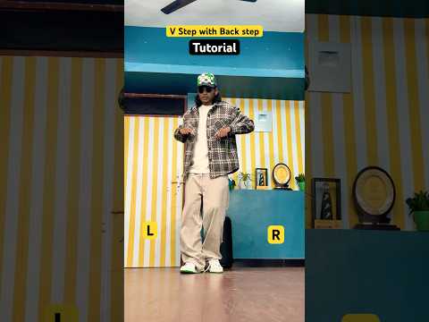 V Step With Back step tutorial #jddancetutorial #cwalk #vstep #cwalktutorial