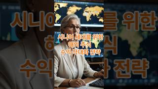 시니어 세대를 위한 해외 주식 투자 완벽 가이드! 수익 극대화 전략 공개!"