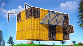 I built a bee base…
