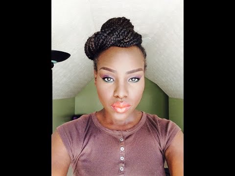 3 Easy Box Braids Styles || TAI LO