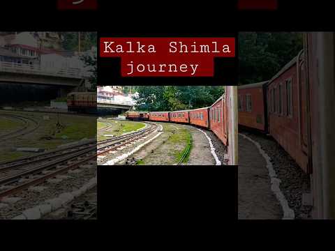 Kalka Shimla Toy Train Journey #shortvideo #viral #shorts #youtubeshorts