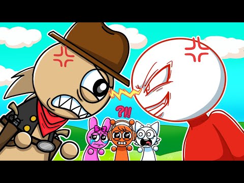 KJ vs SPRUNKI?! Incredibox Sprunki x The Strongest Battlegrounds Roblox Cartoon Animation