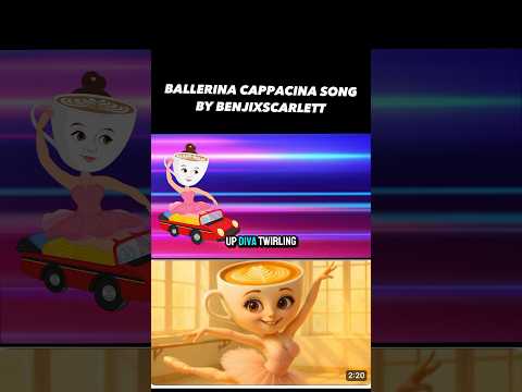 Ballerina Cappuccina Song by BENJIxScarlett Italian Brainrot Song Tralalero Tralala